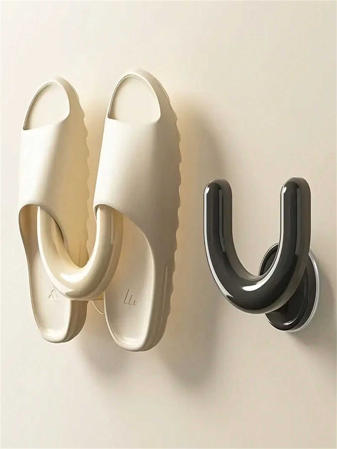 Wall Anchor Plastic - Белая настенная полка для обуви на