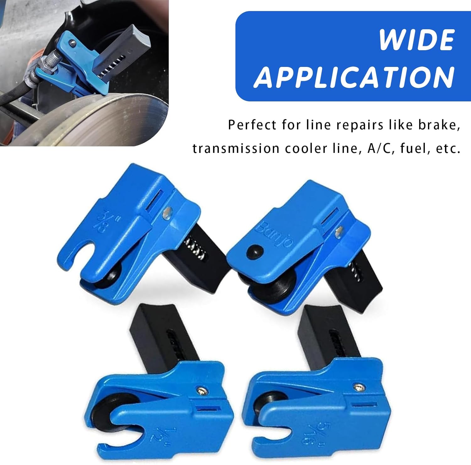 Hose Clamp Assorted - 4 шт., стопоры для автомобильной жидкости,
