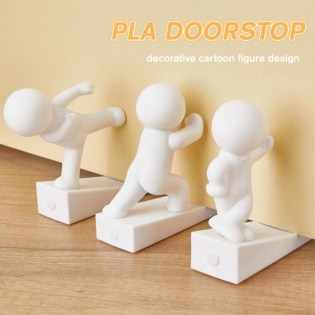 Door Stopper Rubber - Мультяшный дверной стопор из нескользящего силикона,