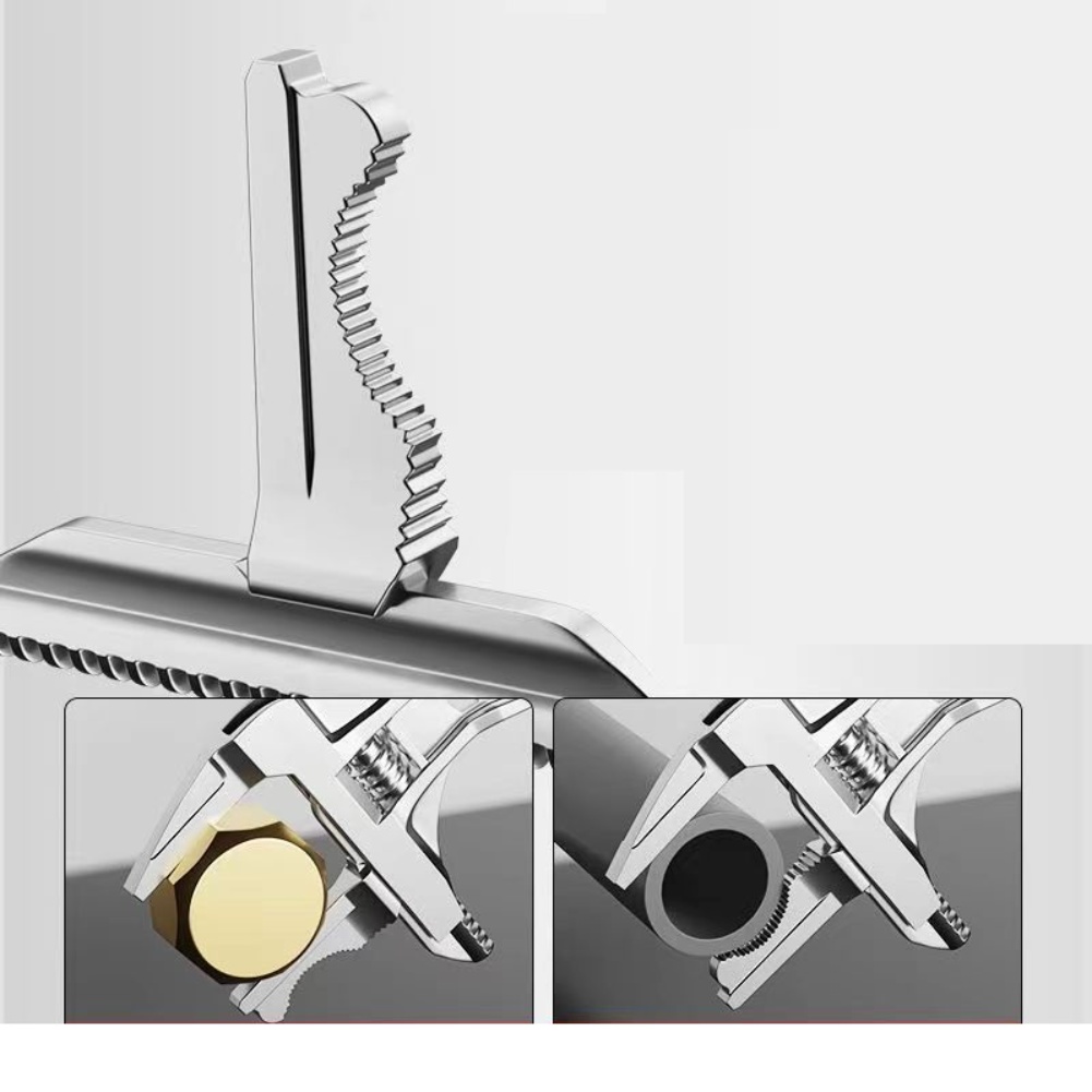 Pipe Wrench Adjustable - Ремонт под раковиной, регулируемый гаечный ключ,