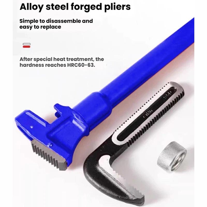 Универсальный телескопический  – обзор и цена Pipe Wrench Adjustable