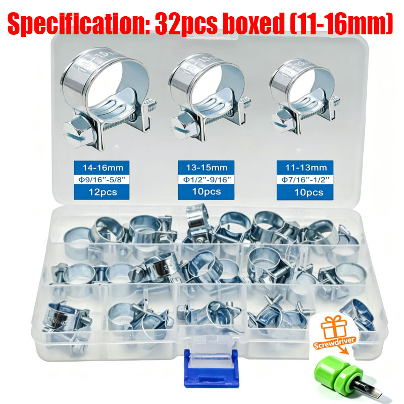 Набор мини-хомутов для топливн – обзор и цена Hose Clamp Assorted