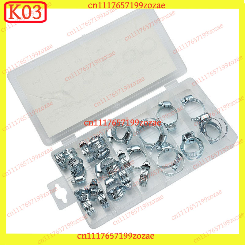 k3 Набор из 34 мини-хомутов из – обзор и цена Hose Clamp Assorted