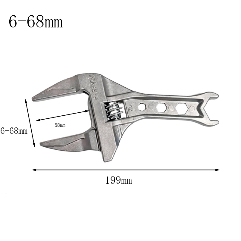Регулируемый ключ для ванной к – обзор и цена Pipe Wrench Adjustable