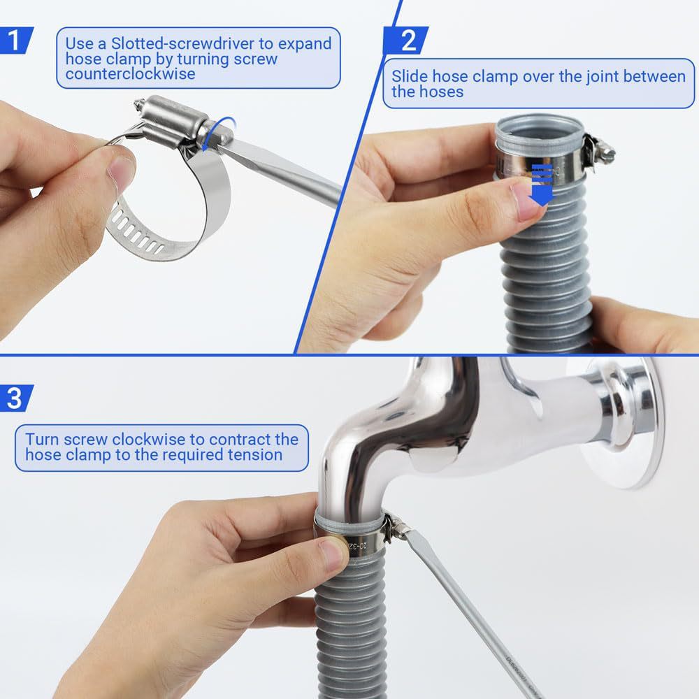 Набор из 82 хомутов для шланго – обзор и цена Hose Clamp Assorted