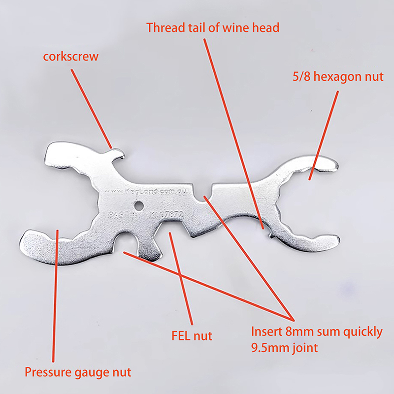 KegLand 7 в 1, гаечный ключ дл – обзор и цена Pipe Wrench Adjustable