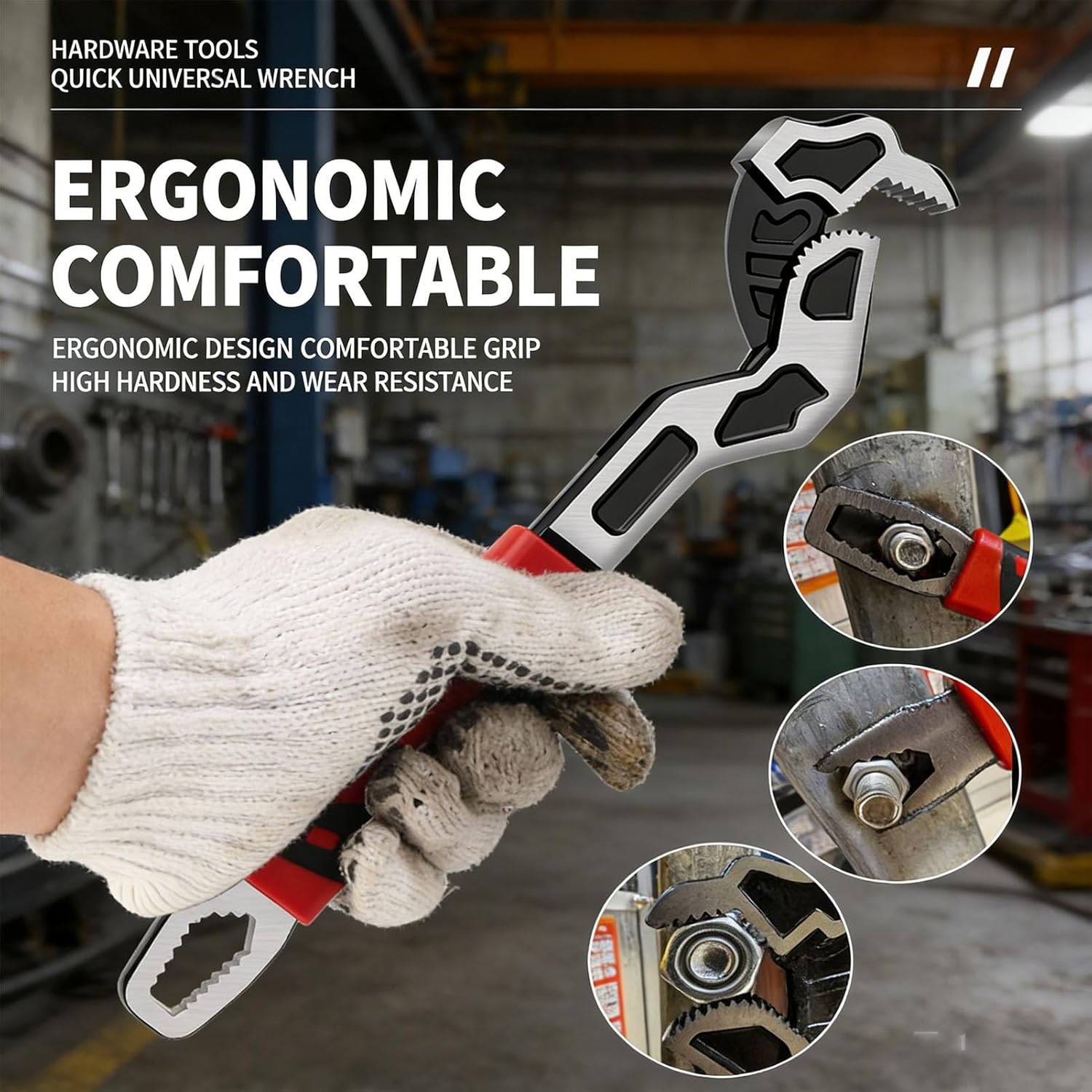 Саморегулирующийся трубный клю – обзор и цена Pipe Wrench Adjustable