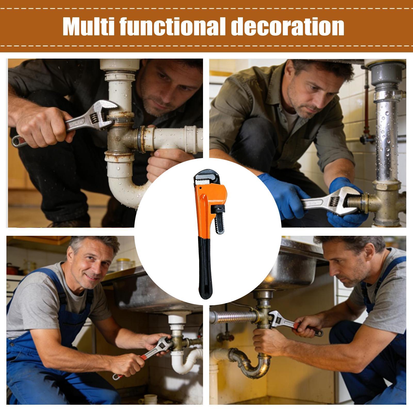 Трубные ключи для сантехники,  – обзор и цена Pipe Wrench Adjustable